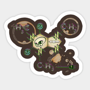 Caffeine Sticker